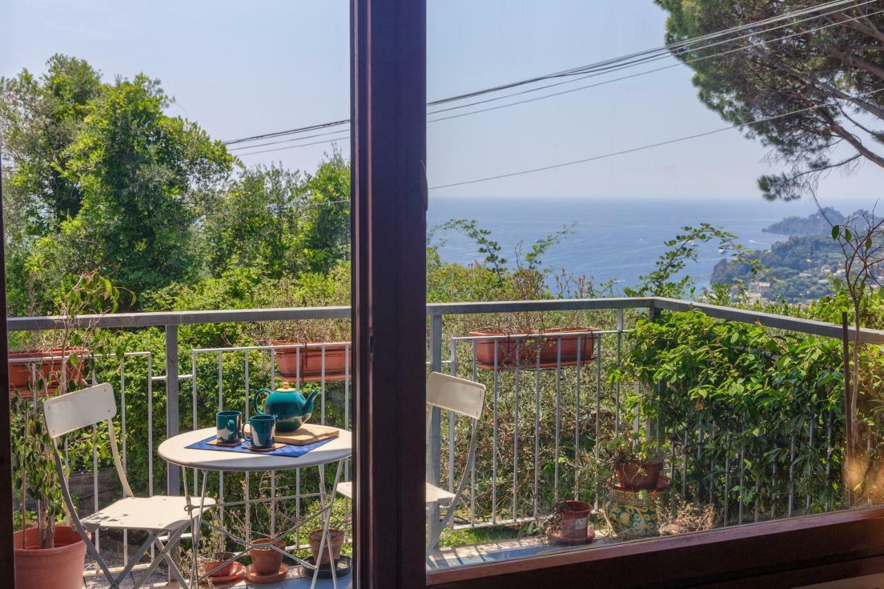 Casa Anna Sea View, Pool, Parking & Wifi Appartement Rapallo Buitenkant foto