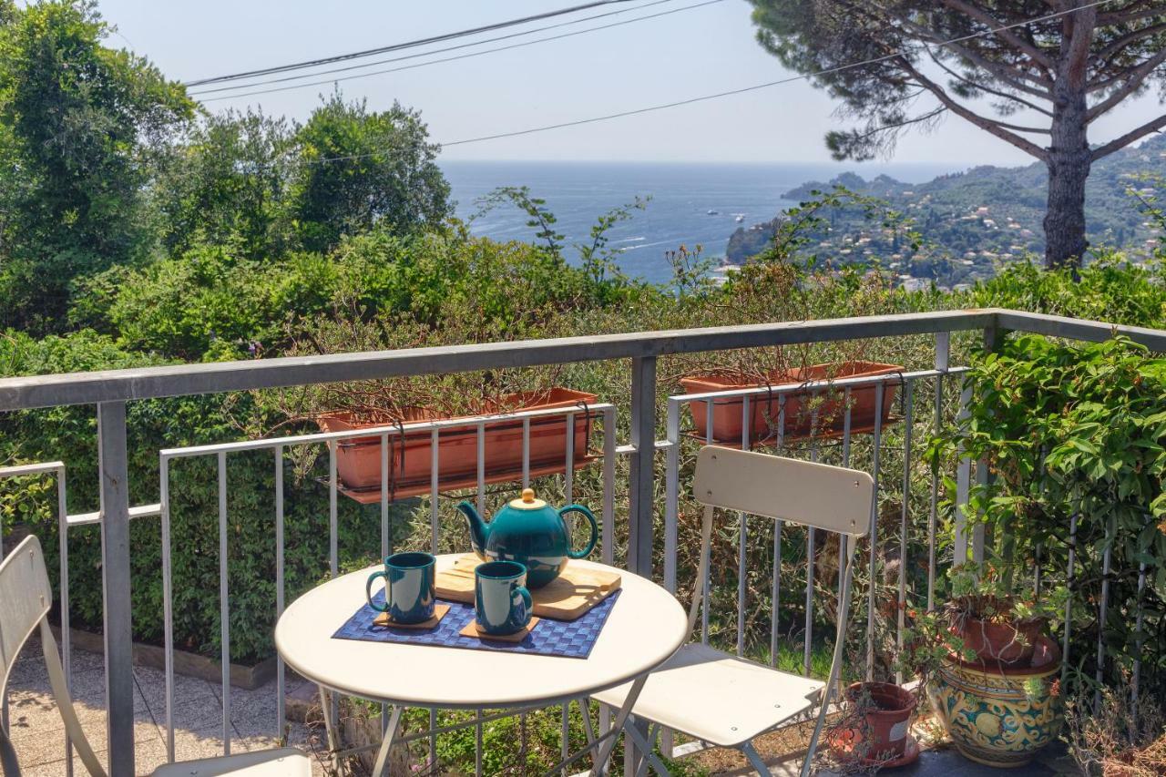 Casa Anna Sea View, Pool, Parking & Wifi Appartement Rapallo Buitenkant foto